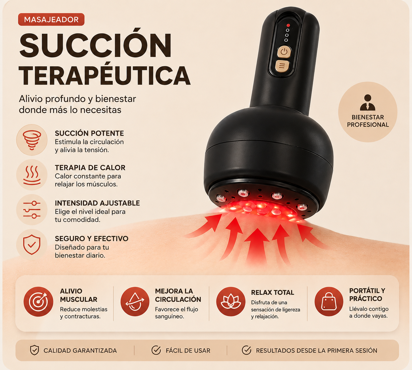 Masajeador Anticelulítico — Firmeza en 10 Minutos al Día✅